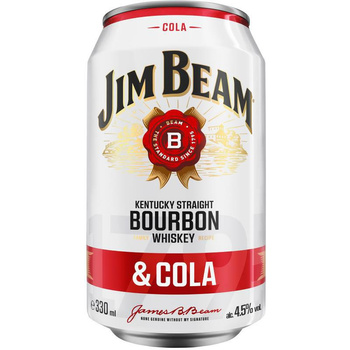 DRINK JIM BEAM&COLA 4,6% 330ML